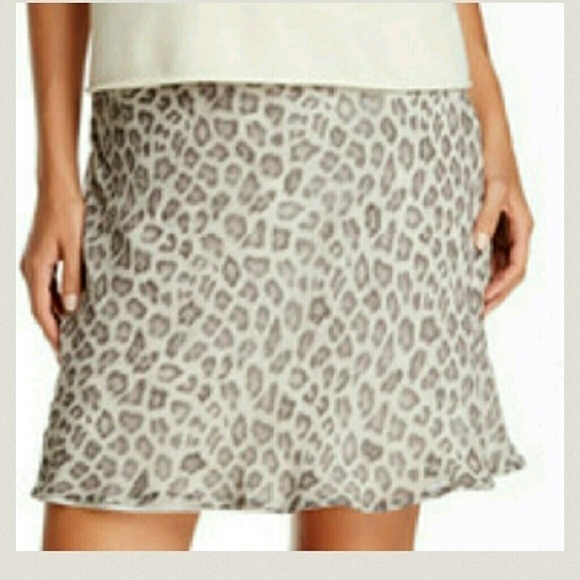 JOIE animal print Skirt size M - Picture 1 of 5